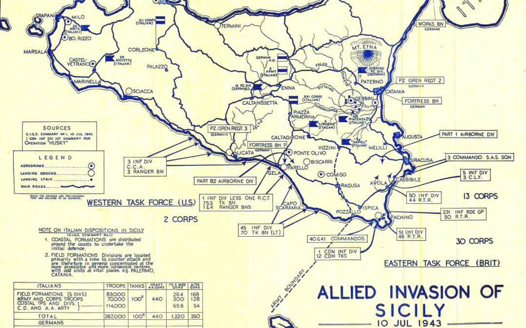 Lo sbarco alleato del 10 luglio del 1943 in Sicilia: l’operazione Husky ed il falso mito del sostegno della mafia